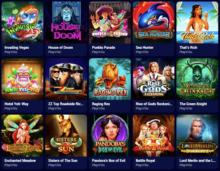 Las mejores y más recientes tragamonedas en Spinay Casino